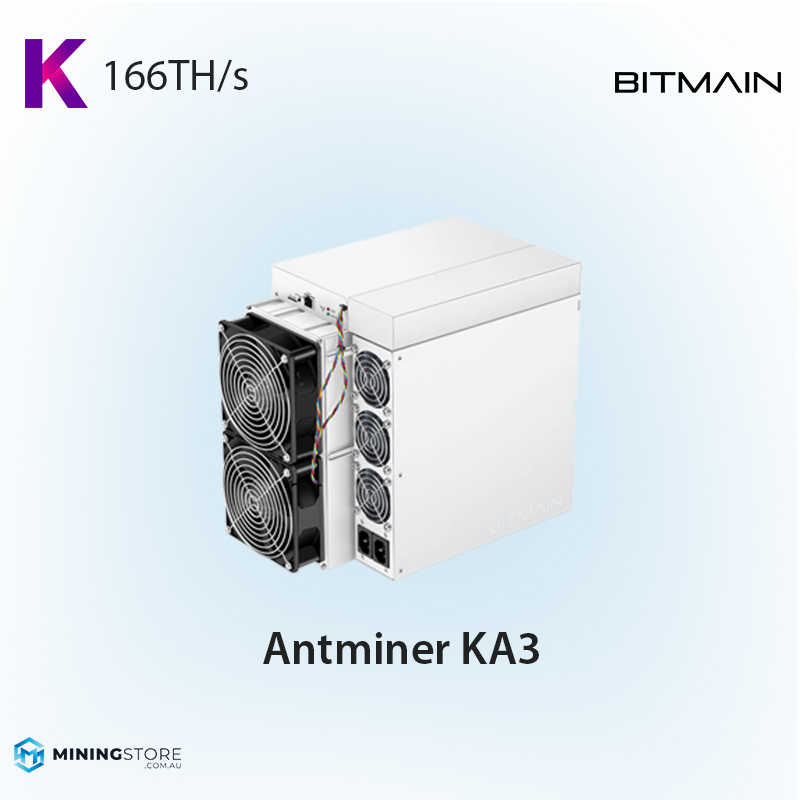 Bitmain Antminer KA3 166TH S Https Miningstore Au